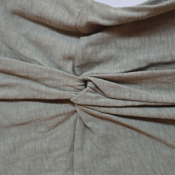 NWT Z-Supply olive green cuffed sleeve mini t-shirt dress size small - Picture 10 of 15